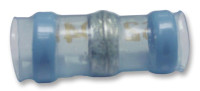CABLE SHIELD TERMINATION, 4.3MM; CONNECTOR TYPE:TERMINATOR; SERIES:SOLDER SLEEVE; INSULATOR COLOUR:BLUE; TERMINATION METHOD:SOLDER; WIRE SIZE (AWG):22