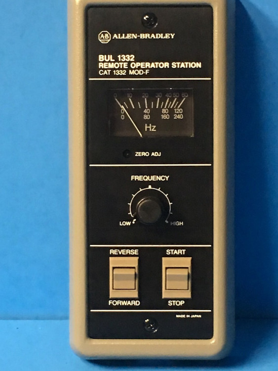 ALLEN BRADLEY 1332-MOD-F REMOTE OPERATION STATION