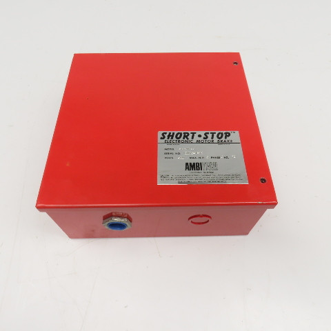AMBITECH IND SS-4A-5  MOTOR BRAKE ELECTRIC SHORT STOP 5HP 460V 3PHASE