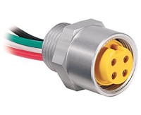 ALLEN BRADLEY 888N-F9AF1-1F RECEPTACLE, MINI/MINI PLUS, FEMALE, STRAIGHT, 9-PIN, 16AWG, 1 FEET (0.3 METERS)
