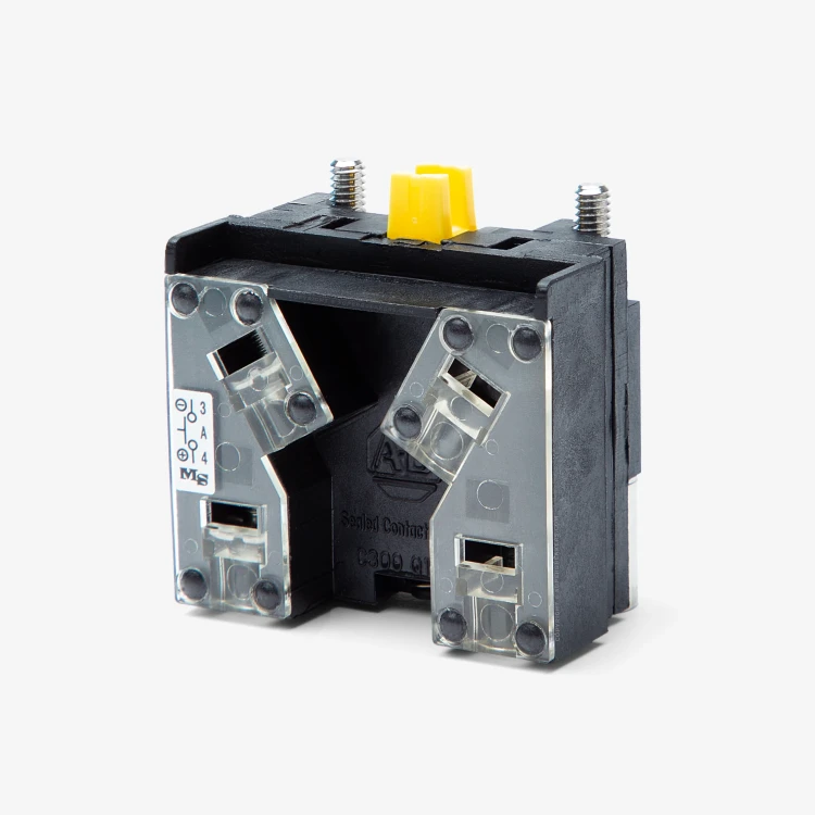 ALLEN BRADLEY 800T-XD1Y CONTACT BLOCK, STACKABLE SEALED SWITCH BLOCK, 1 N.O. ALLEN BRADLEY 800T-XD1Y CONTACT BLOCK, STACKABLE SEALED SWITCH BLOCK, 1 N.O.