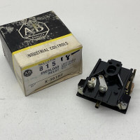 ALLEN BRADLEY X-36182 OVERLOAD RELAY LEFT HAND SIZE 0/1