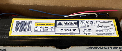ADVANCE BALLAST HM1P30TPI (MIN ORD MAY BE REQ) MAG BALLAST (1) F30T12 RS 120V