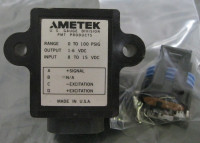AMETEK SPTG0100X221 PRESSURE TRANSDUCER 0-100PSIG HIGH TEMPERATURE