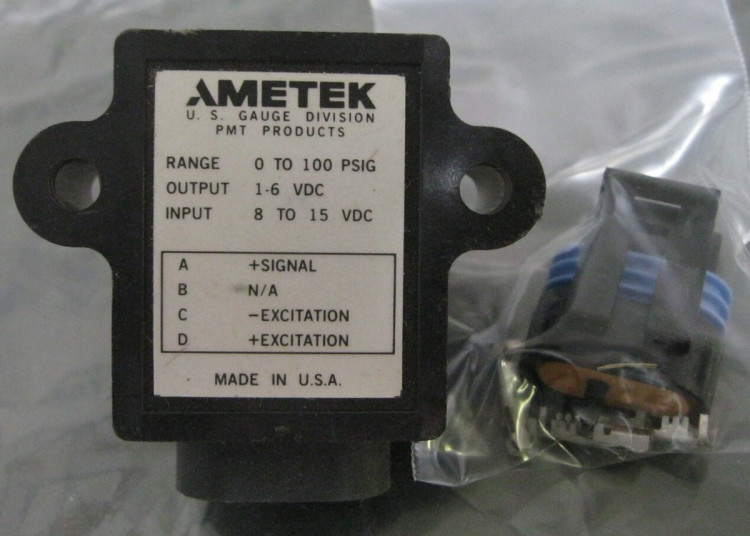 AMETEK SPTG0100X221 PRESSURE TRANSDUCER 0-100PSIG HIGH TEMPERATURE AMETEK SPTG0100X221 PRESSURE TRANSDUCER 0-100PSIG HIGH TEMPERATURE
