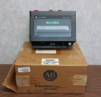 ALLEN BRADLEY 2755-DS4A DECODER SINGLE FOR BAR CODE SYSTEM W/MANUAL/CORD