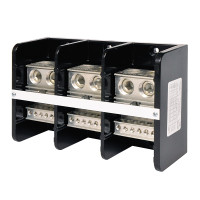 ALLEN BRADLEY 1492-100Y 1492 POWER BLOCK, STANDARD FEED-THROUGH/SPLICER BLOCK, 1-POLE, ALUMINUM, 1 OPENING LINE SIDE, 1 OPENING LOAD SIDE, 175 AMPS