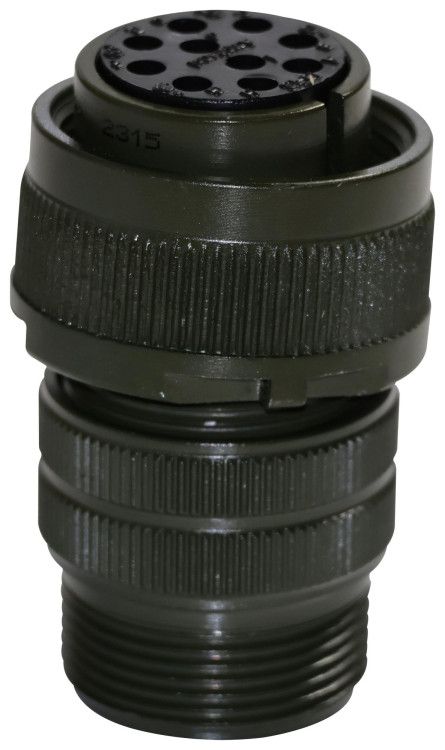 AMPHENOL MS3106A-18-1S MS/STANDARD CYLINDRICAL MIL-C-5015 TYPE CONNECTORS, STRAIGHT BODY STYLE, SOLDER TERMINATION, 18 SHELL SIZE, 18-1 INSERT ARRANGEMENT, PLUG GENDER, 10 C AMPHENOL MS3106A-18-1S MS/STANDARD CYLINDRICAL MIL-C-5015 TYPE CONNECTORS, STRAIGHT BODY STYLE, SOLDER TERMINATION, 18 SHELL SIZE, 18-1 INSERT ARRANGEMENT, PLUG GENDER, 10 C