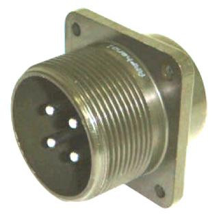 AMPHENOL MS3102E22-22P MS/STANDARD CYLINDRICAL MIL-C-5015 SERIES 3102E ENVIRONMENTAL RESISTING BOX MOUNT RECEPTACLES, STRAIGHT BODY STYLE, SOLDER TERMINATION, 22 SHELL SIZE, AMPHENOL MS3102E22-22P MS/STANDARD CYLINDRICAL MIL-C-5015 SERIES 3102E ENVIRONMENTAL RESISTING BOX MOUNT RECEPTACLES, STRAIGHT BODY STYLE, SOLDER TERMINATION, 22 SHELL SIZE,