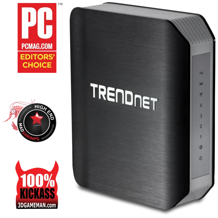 Маршрутизатор TRENDNET TEW-812DRU Wi-Fi Маршрутизатор TRENDNET TEW-812DRU Wi-Fi