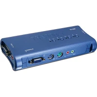 KVM-коммутатор TRENDNET TK-408K, 4-Port