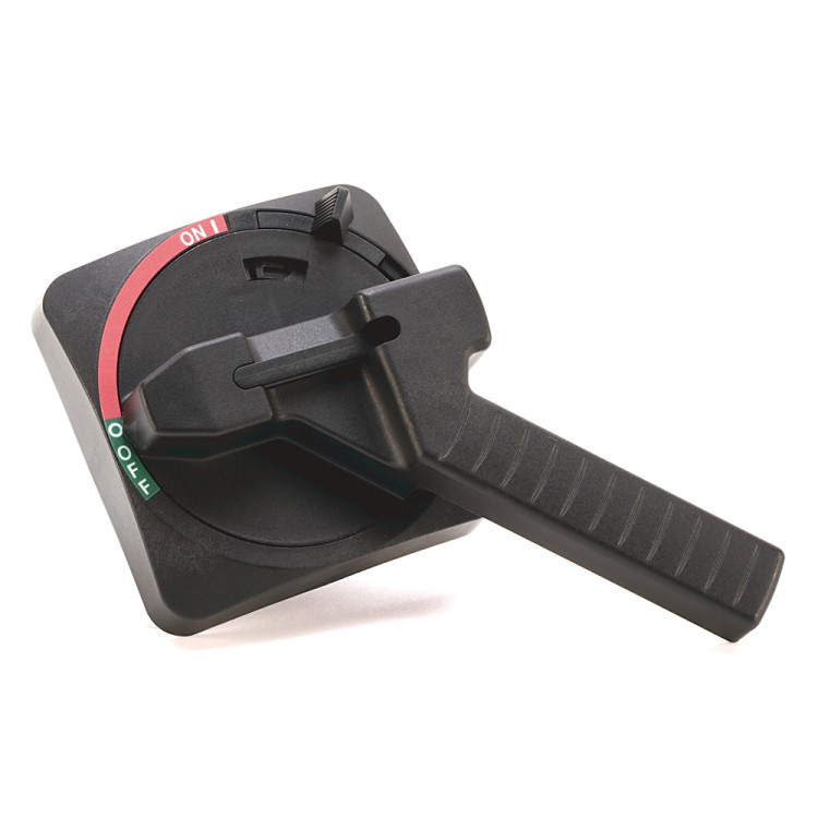 ALLEN BRADLEY 194R-HM1 OPERATING HANDLE, STANDARD ORIENTATION WITH DEFEATER, BLACK, NEMA TYPE 1 - IP42