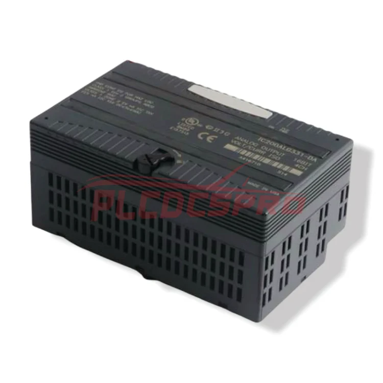 FANUC IC200ALG331 VERSAMAX ANALOG OUTPUT MODULE, ANALOG OUTPUT 16 BIT VOLTAGE/CURRENT ISOLATED 4 CH FANUC IC200ALG331 VERSAMAX ANALOG OUTPUT MODULE, ANALOG OUTPUT 16 BIT VOLTAGE/CURRENT ISOLATED 4 CH
