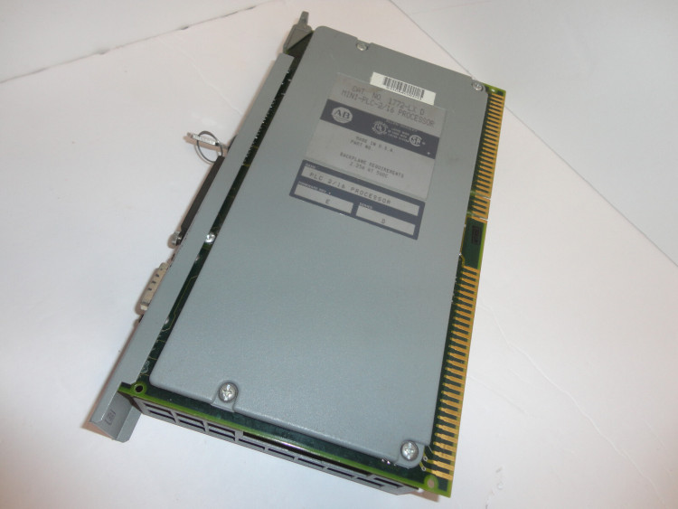 ALLEN BRADLEY 1772-LX/D CPU MODULE PLC-2/16 PROCESSOR W/O POWER SUPPLY ALLEN BRADLEY 1772-LX/D CPU MODULE PLC-2/16 PROCESSOR W/O POWER SUPPLY