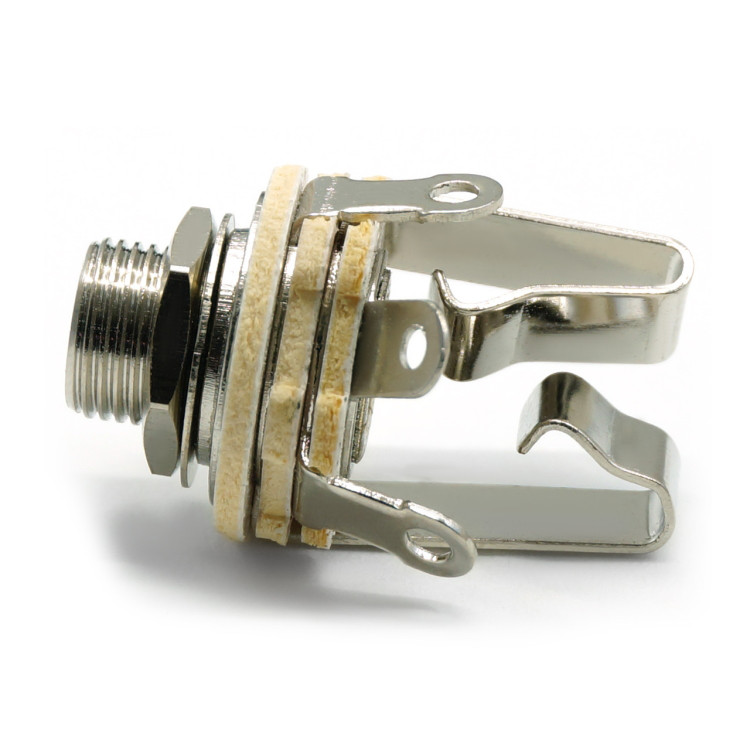 OPEN FRAME JACK 1/4IN RIGHT ANGLE TWO CONDUCTORS