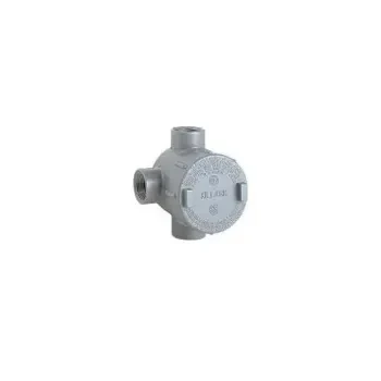 1-1/4" ALUM OUTLET BODY T TYPE 1-1/4" ALUM OUTLET BODY T TYPE