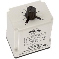 AMPERITE 12DP1-60MDC TIME DELAY RELAY, DPDT, 60MIN, 12VDC; CONTACT CONFIGURATION:DPDT; NOM INPUT VOLTAGE:12V DC; DELAY TIME RANGE:1MIN TO 60MIN; TIMING ADJUSTMENT:KNOB; RE