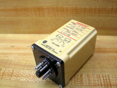 AGASTAT SSC12AAF TIME DELAY RELAY 120VAC/DC .2SEC 8PIN AGASTAT SSC12AAF TIME DELAY RELAY 120VAC/DC .2SEC 8PIN