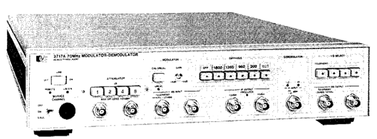 AGILENT 3717A DEMODULATOR AGILENT 3717A DEMODULATOR