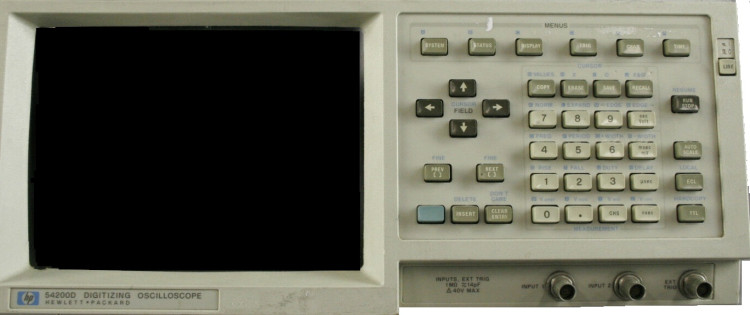 AGILENT 54200D OSCILLOSCOPE DIGITIZING 50MHZ AGILENT 54200D OSCILLOSCOPE DIGITIZING 50MHZ