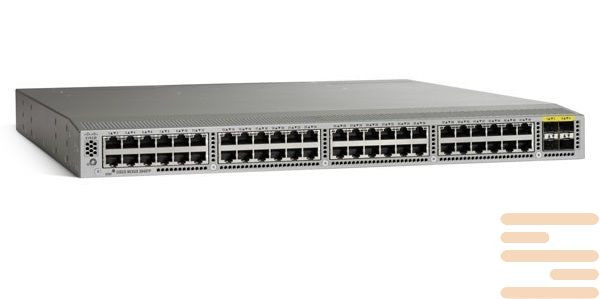 Nexus 3048, Std Airflow (port side exhaust),DC P/S, LAN Ent