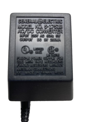 AC ADAPTER CARBON MONOXIDE MONITOR 120VAC 12VDC