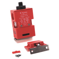 ALLEN BRADLEY 440K-T11267 TONGUE SWITCH - TROJAN T15: CONTACTS(SAFETY AND AUX): 2 NORMALLY CLOSED, BBM PREFERENCE: N/A, ACTUATOR: STANDARD, MODEL TYPE: STANDARD, CONDUIT ENTRY: