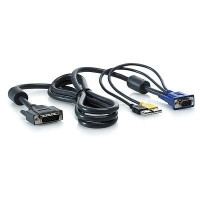 HP USB Server Console Cable, 6 foot/1.8m, 2-Pack (for AF611A)