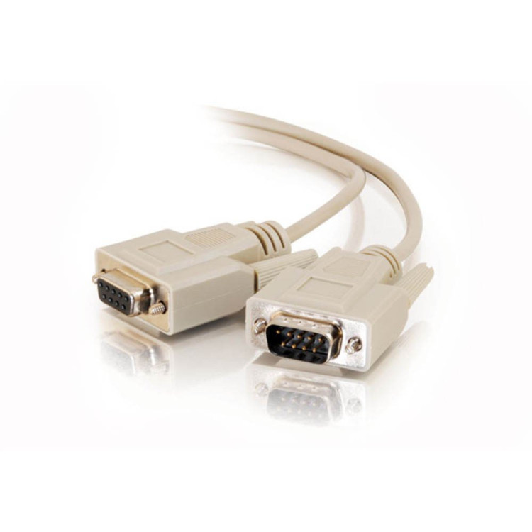 50FT CABLE DB9M DB9F SER EXTENSION 50FT CABLE DB9M DB9F SER EXTENSION