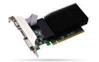 Видеокарта 1Gb Inno3D GeForce 210 SDDR3 64-bit 520/1066MHz (N210-3SDV-D3BX) PCIex16(2.0) DirectX11 HDMI DVI-I VGA Радиатор (33-915)