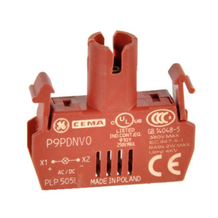 GENERAL ELECTRIC P9PDNV0 LAMP HOLDER FOR BA9S 250/380VAC 2W 4KV GENERAL ELECTRIC P9PDNV0 LAMP HOLDER FOR BA9S 250/380VAC 2W 4KV