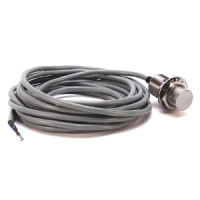 ALLEN BRADLEY 871TM-B15N30-N3 INDUCTIVE PROXIMITY SENSORS, ST ST FACE/THREADED ST ST BARREL, AC/DC, 2-WIRE, 30 MM DIA, UNSHIELDED, LENGTH 86.4 MM, SENSING RANGE 15 MM, NO, 3 PIN MINI QD