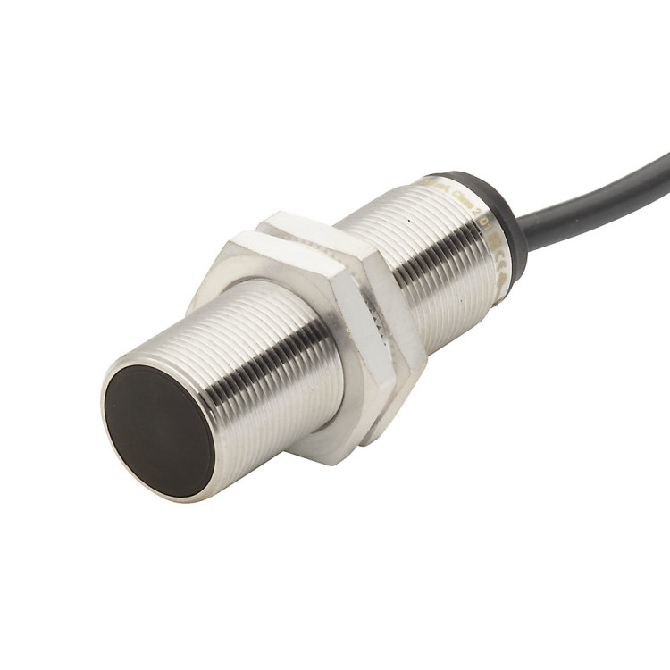 ALLEN BRADLEY 872C-D5NP18-E2 INDUCTIVE PROXIMITY SENSORS, WORLDPROX, STANDARD BARREL, DC, 3-WIRE, 18 MM DIA, SHIELDED, LENGTH 50.8 MM, SENSING RANGE 5 MM, 10 - 30 VDC, PNP, NO, CABLE 2 M ALLEN BRADLEY 872C-D5NP18-E2 INDUCTIVE PROXIMITY SENSORS, WORLDPROX, STANDARD BARREL, DC, 3-WIRE, 18 MM DIA, SHIELDED, LENGTH 50.8 MM, SENSING RANGE 5 MM, 10 - 30 VDC, PNP, NO, CABLE 2 M