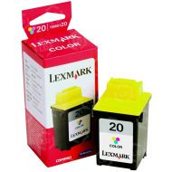 Lexmark #20 15M0120 Color Ink Cartridge Z705 Z715