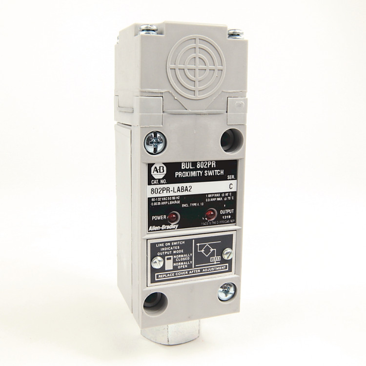 ALLEN BRADLEY 802PR-LABA2 AC, LS FRONT SN, 13MM, SH, NO OR NC, CONDUIT COUPLER ALLEN BRADLEY 802PR-LABA2 AC, LS FRONT SN, 13MM, SH, NO OR NC, CONDUIT COUPLER