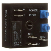 AMPERITE 12DAAHDFA SOLID STATE FLASHER, SPDT, 10SEC, 12VDC; CONTACT CONFIGURATION:SPDT; NOM INPUT VOLTAGE:12V DC; DELAY TIME RANGE:0.1S TO 10S; TIMING ADJUSTMENT:POTENTI