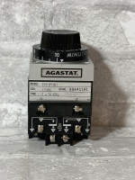 AGASTAT E7012PF003 TIMING RELAY DC 125V 1-10MIN ON-DELAY