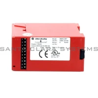ALLEN BRADLEY 440R-J23100 MSR121RTSAFETY MONITORING RELAY 115V AC INPUTS 1NC OR 2NC ORSAFETY MAT OR LIGHT CURTAINSAFETY OUTPUTS 3NO AUXILIARY OUTPUTS 1NC AND 1S OLID STATE PNP FIXED TERMINALS 55MM HOUSING