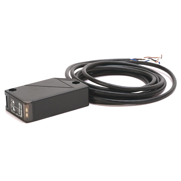 ALLEN BRADLEY 42BT-B2LBSL-F4 PHOTOELECTRIC SENSORS, BACKGROUND SUPPRESSION, LED, SENSING RANGE 1 M, 12 - 24 VDC, 30 MA, NPN/PNP COMPLEMENTARY OUTPUTS, 4 PIN DC MICRO QD ALLEN BRADLEY 42BT-B2LBSL-F4 PHOTOELECTRIC SENSORS, BACKGROUND SUPPRESSION, LED, SENSING RANGE 1 M, 12 - 24 VDC, 30 MA, NPN/PNP COMPLEMENTARY OUTPUTS, 4 PIN DC MICRO QD