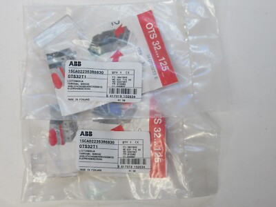 ABB OTS32T1 TERMINAL SHROUD FOR OT1 ABB OTS32T1 TERMINAL SHROUD FOR OT1