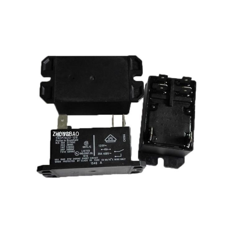 POWER RELAY, DPST-NO, 120VAC, 30A, FLANGE; RELAY TYPE:GENERAL PURPOSE; COIL VOLTAGE VAC NOM:120V; CONTACT CURRENT MAX:40A; CONTACT VOLTAGE AC NOM:600V POWER RELAY, DPST-NO, 120VAC, 30A, FLANGE; RELAY TYPE:GENERAL PURPOSE; COIL VOLTAGE VAC NOM:120V; CONTACT CURRENT MAX:40A; CONTACT VOLTAGE AC NOM:600V