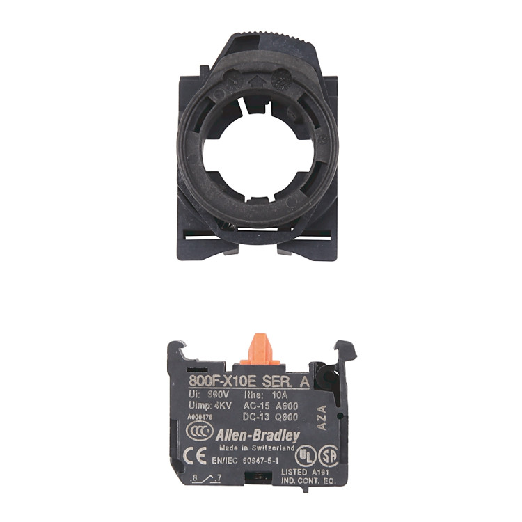 ALLEN BRADLEY 800F-PX03 800F CONTACT BLOCK WITH PLASTIC LATCH, SCREW TERMI ALLEN BRADLEY 800F-PX03 800F CONTACT BLOCK WITH PLASTIC LATCH, SCREW TERMI