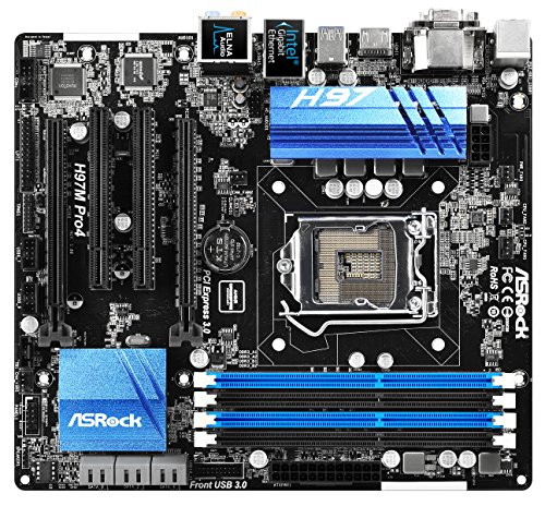 MB ASRock H97M Pro4 Socket 1150, Intel H97, PCI-Ex16 (4 x DDR3) MB ASRock H97M Pro4 Socket 1150, Intel H97, PCI-Ex16 (4 x DDR3)