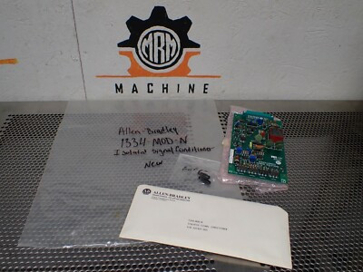 ALLEN BRADLEY 1334-MOD-N SIGNAL CONDITIONER ISOLATED ALLEN BRADLEY 1334-MOD-N SIGNAL CONDITIONER ISOLATED