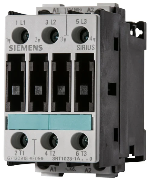 SIEMENS 3RT1023-1AK60 CONTACTOR, AC-3, 4KW/400V AC 110V 50 HZ/120V 60 HZ, 3 PIN, BGR. S0, SCREW CONNECTION SIEMENS 3RT1023-1AK60 CONTACTOR, AC-3, 4KW/400V AC 110V 50 HZ/120V 60 HZ, 3 PIN, BGR. S0, SCREW CONNECTION