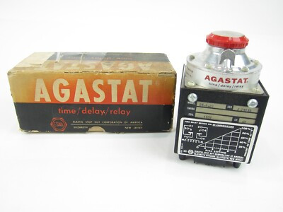 AGASTAT DE-R-22-110 RELAY TIME DELAY 110V 60CY