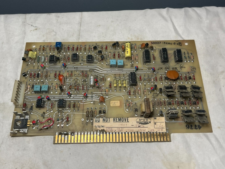 ALLEN BRADLEY 50027 CONTROL CARD ALLEN BRADLEY 50027 CONTROL CARD