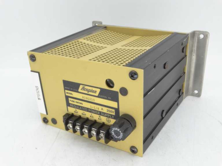 ACOPIAN B24G210 POWER SUPPLY 2.1AMP 24VDC ACOPIAN B24G210 POWER SUPPLY 2.1AMP 24VDC