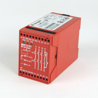 ALLEN BRADLEY 440R-J23102 MSR121RTSAFETY MONITORING RELAY 24V AC DC INPUTS 1NC OR 2NC ORSAFETY MAT OR LIGHT CURTAINSAFETY OUTPUTS 3NO AUXILIARY OUTPUTS 1NC AND 1S OLID STATE PNP FIXED TERMINALS 55MM HOUSING