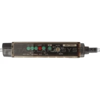 ALLEN BRADLEY 42FT-F2LPA-A2 PHOTOELECTRIC SENSORS, SELF-TEACH, VISIBLE RED, BLUE OR GREEN PLASTIC FIBER OPTIC, DC, PNP, SENSING RANGE DEPENDS ON FIBER OPTIC, RED LED, 12 - 24 VDC, PNP, LIGHT OR DARK, CABLE 2 M